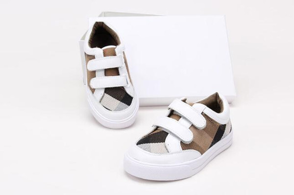 2019 New famous Oxford children's shoes Genuine Leather children's peas shoes British boys and girls shoes 473