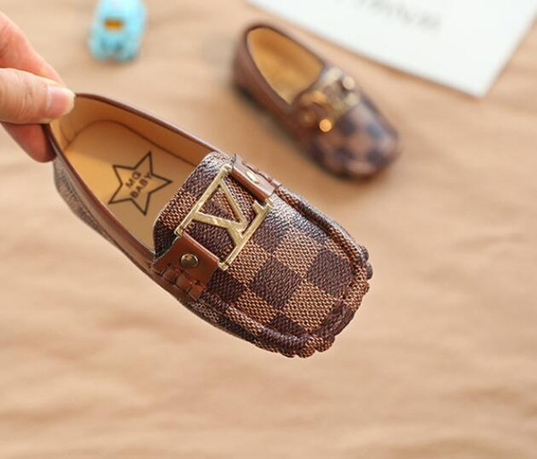 2020 New Boys Shoes Skid Resistance Toddler Kids Shoes Breathability Luxury Shoes Spring And Autumn Children Loafers