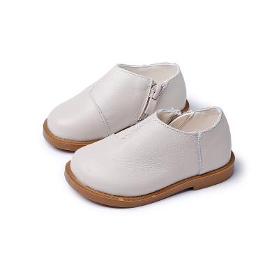 2019 latest fashion flats shoes for children in three classic colors real leather shoes for girls and boys free shipping