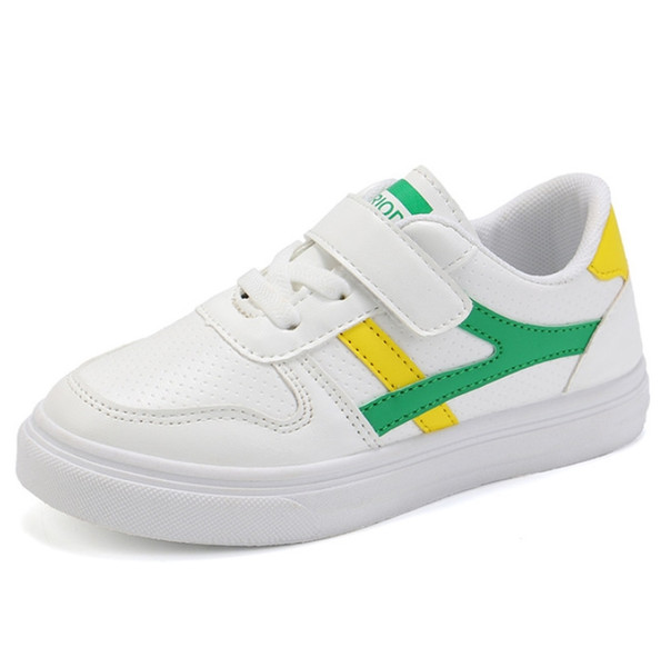 Girls white shoes 2019 new spring primary school children's sports shoes girls spring shoes free shipping