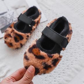 2020 Girls Designer Flat Shoes 2020 New Arrival Brand Child Girls Fashion Leopard Printed Shoes Princess Shoes