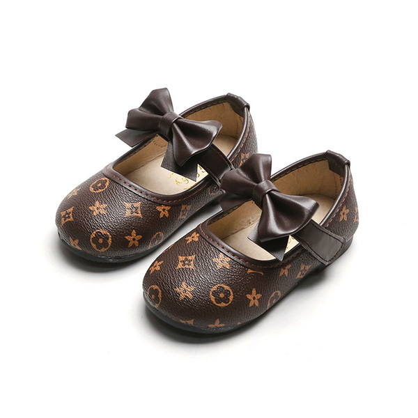 2020 spring fashion children princess casual shoes baby girls leather flat shoes toddler kids shoes high quality korean infant loafers