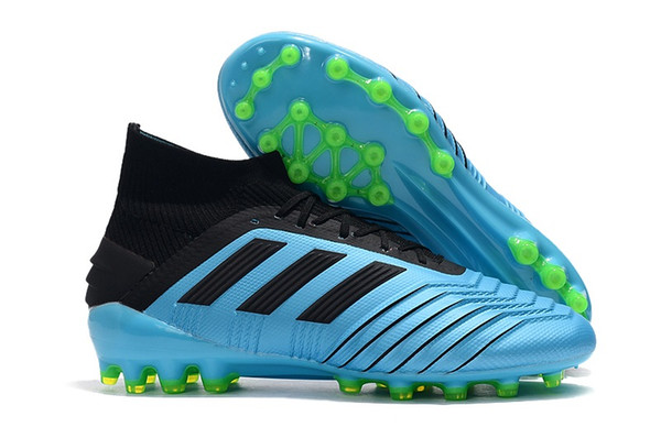 2019 mens soccer shoes Predator 19.1+AG outdoor soccer cleats Predator 19.1 football boots scarpe calcio