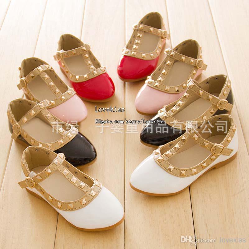 Girls Dress Shoes Kids Leather Children Footwear Fashion Casual Princess Dress Shoes Children Girl Shoes