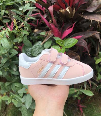 2018 boys and girls new fashion casual shoes Gazelle children's shoes 6 color size 25-35