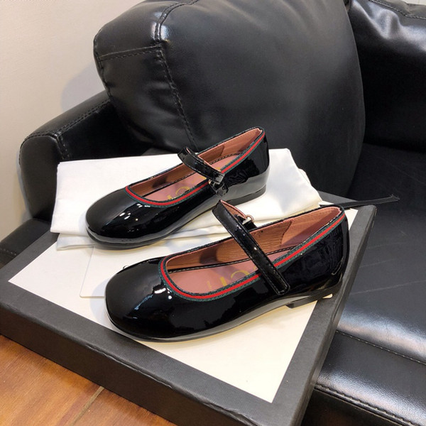 Girls Ballet Flats Genuine Leather Shoes for Children Designer Flats for Toddler Girls High Quality footwear for Kids