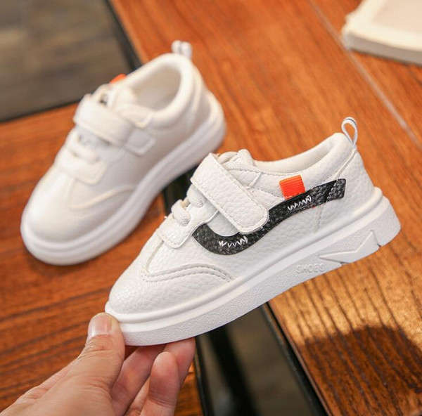 2019 new children's Korean sports shoes girls casual flat shoes 1-12 years old boys wild size 21-35