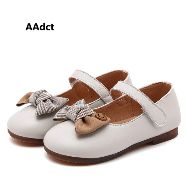 AAdct 2019 new toddler baby shoes fashion Brand leather little girls shoes Comfortable soft High-quality