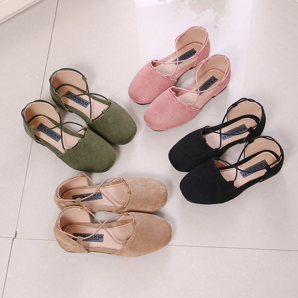 Fashion 2019 Spring sweet Summer Girls Casual Shoes Korean Kids Dress Shoe Girls princess Shoes Children Footwear Girl Shoes Girl Wear A1605