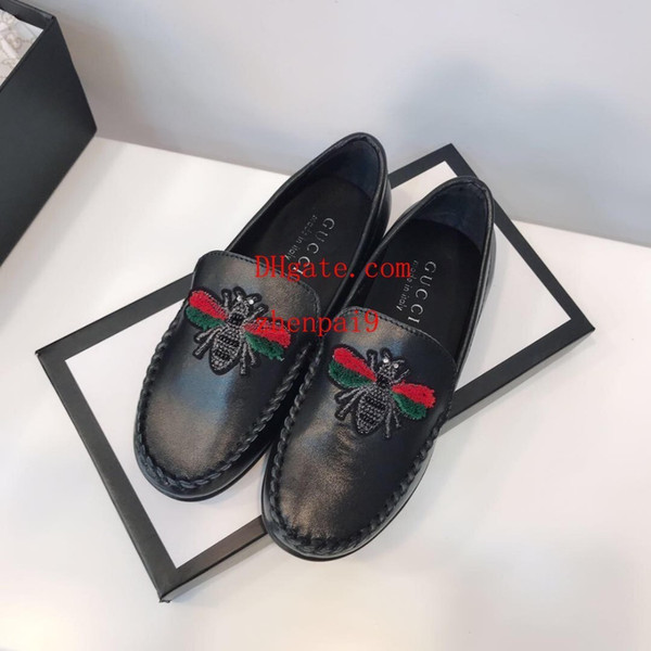 Spring Summer New fashion Children's shoes boy girl kids casual style embroidery pattern shoes sneakers breathable toddlers loafers guu-i12