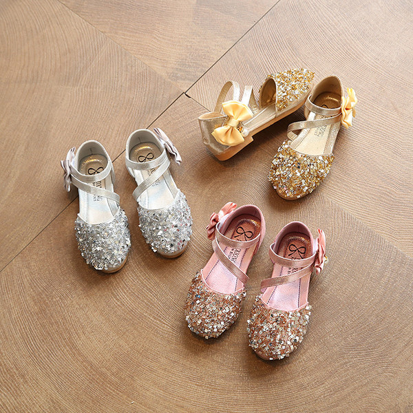 Summer new pink children's shoes Korean Princess shoes in the big children baby soft bottom Baotou half sandals 4-12 years old