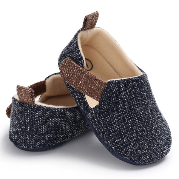 Baby Boy Shoes Infant First Walkers Nonslip hard Sole Toddler Baby Shoes Hot Sale for 0-18M