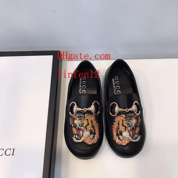 Spring Summer New fashion Children's shoes boy girl kids casual style embroidery pattern shoes sneakers breathable toddlers loafers guu-i6