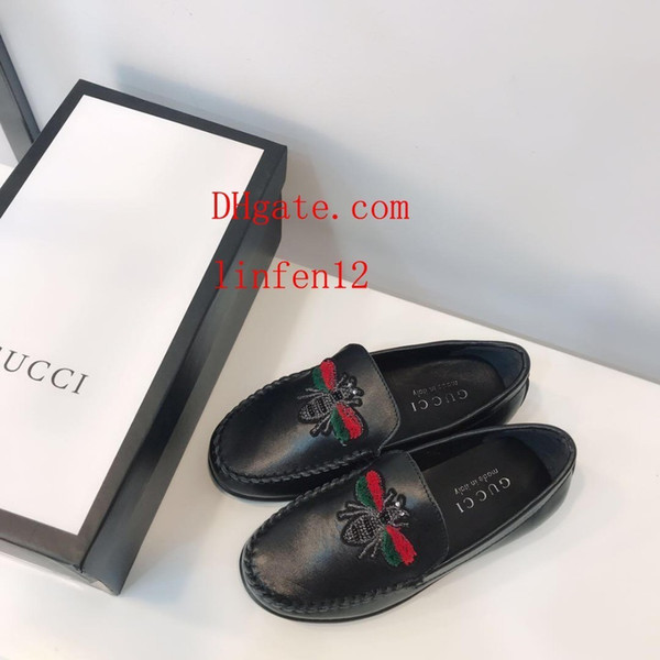 Spring Summer New fashion Children's shoes boy girl kids casual style embroidery pattern shoes sneakers breathable toddlers loafers guu-i11