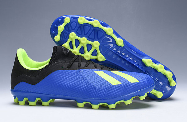 2019 top cheap mens soccer shoes X 18.1 AG soccer cleats X 18 Crampons de football boots cheap botas de futbol