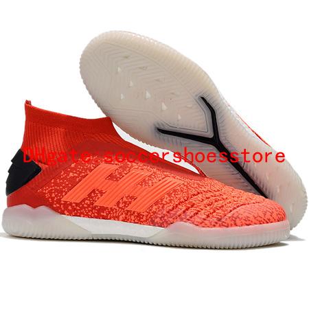 2019 mens soccer shoes Predator Tango 19+ IN soccer cleats Predator 19 turf indoor football boots cheap