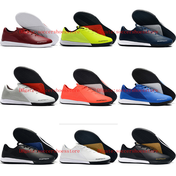 2019 mens soccer shoes Phantom VSN Shadow Academy IC indoor soccer cleats cheap football boots Tacos de futbol
