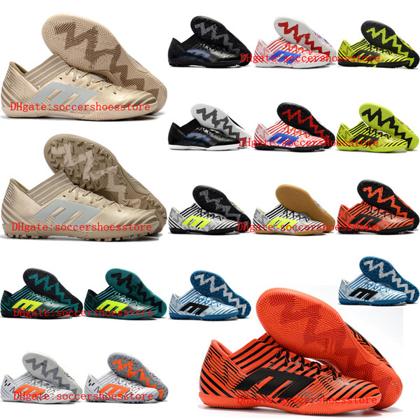 2018 originals soccer cleats Nemeziz Tango 17.3 IC TF mens chaussures de football boots indoor soccer shoes Nemeziz 17 botas de futbol kids
