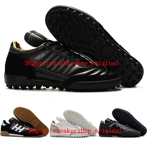 2018 original mens soccer cleats copa MUNDIAL TF TURF GOAL INDOOR soccer shoes Mundial Team Astro Craft football boots scarpe calcio New