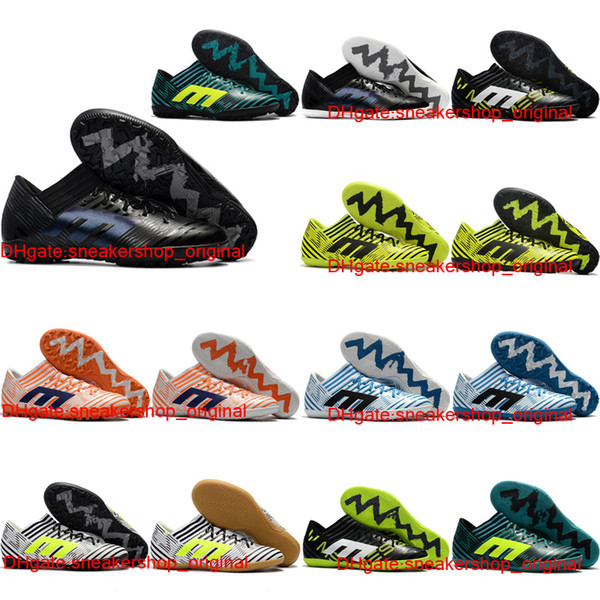 2018 mens soccer cleats purecontrol turf tango nemeziz 17 indoor soccer shoes cheap football boots Nemeziz Tango 17.3 IC TF Original New HOt