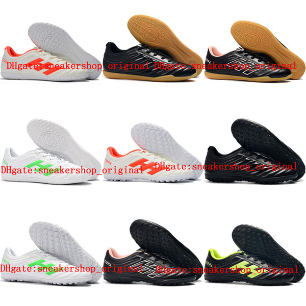 2019 mens soccer shoes Copa 19.4 TF IC soccer cleats indoor football boots Copa Mundial 19 botas de futbol