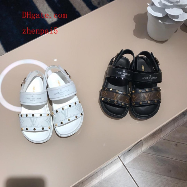 kids boys girls sandals for children high quality children shoes 26-34 guc-289