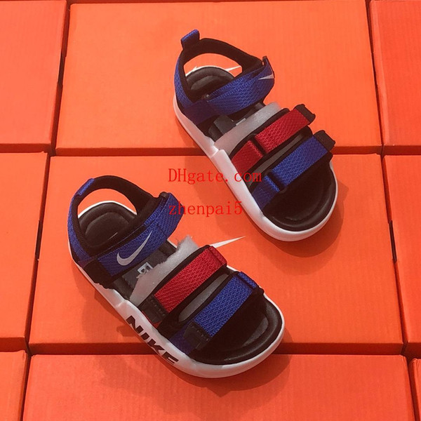 New kids shoes girl boys Beach shoes Roman style trainers chaussures enfants Sandals Girls Sandal baby shoes d-g8