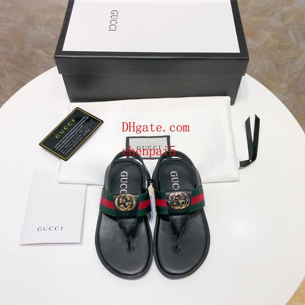 kids Sandals Beach shoes New European And American Outdoor Sandals Summer Roman style Children's Soft-soled Anti-skid Comfortable ni-ke15