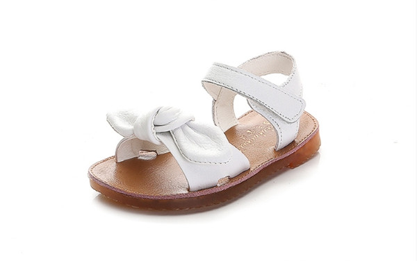 2018 new Korean version of the summer girls sandals in the big children students soft bottom slip open toe fashion children little princess