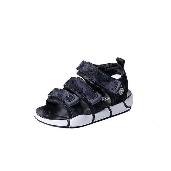 Boys' sandals 2018 new Korean version of children's beach shoes for summer children in the big girls shoes breathable baby shoes tide