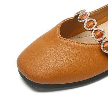Girls Princess shoes 2018 new Korean version of the spring and autumn fashion soft sole shoes small girls students flat shoes