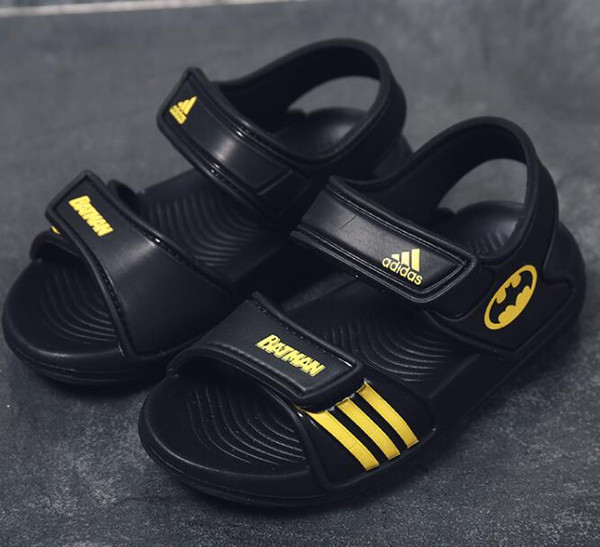 Children Kids Boys Sandals For Girls Leather Ventilation Children's Shoes Brand Sneakers Girl Children Tide Fashion free shipping 021540