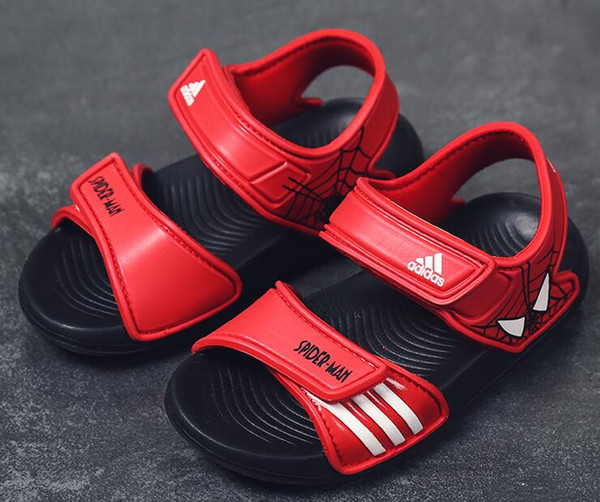 Children Kids Boys Sandals For Girls Leather Ventilation Children's Shoes Brand Sneakers Girl Children Tide Fashion free shipping 021543