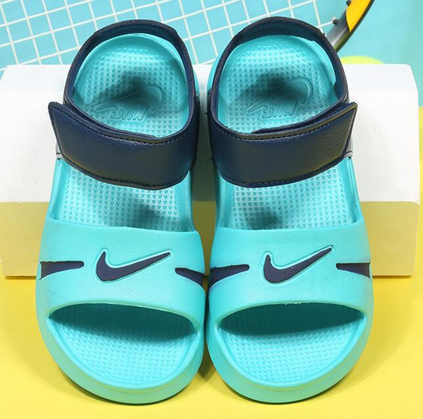 Children Kids Boys Sandals For Girls Leather Ventilation Children's Shoes Brand Sneakers Girl Children Tide Fashion free shipping size24-31