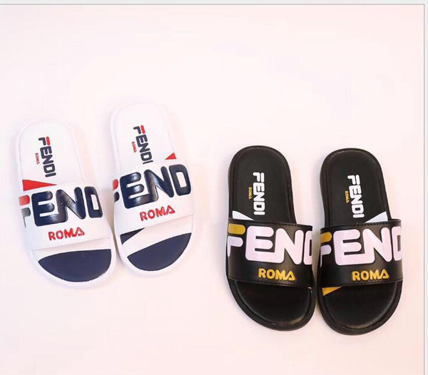 New Alphabetic Home Slippers for Summer Skid-proof and Wear-resistant Sandals