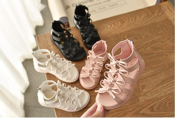 Girls Gladiator Princess Sandals Kids Toddler Baby Summer Sandal Shoes MQM 010