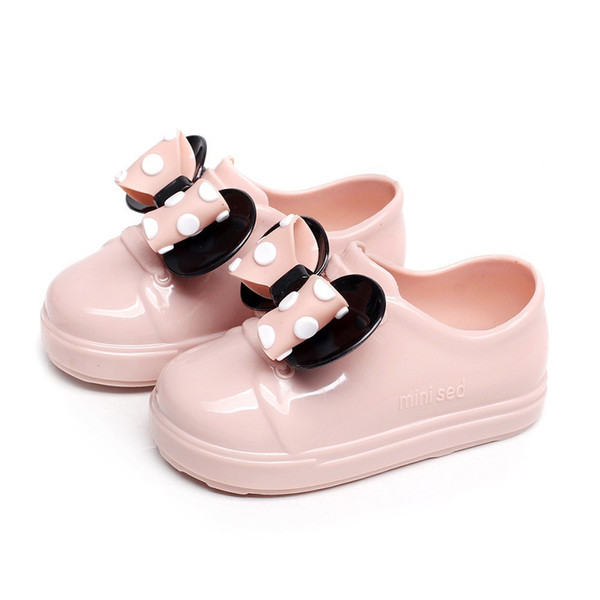 2018 New Arrival Children's Girls Rain Shoes High Quality Waterproof Anti-slip Rain Shoes For Toddler Kids Girls Shoes Pvc #is MX190726