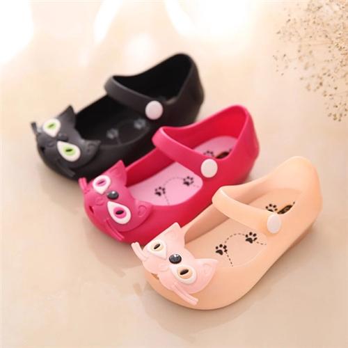 Baby Shoes Girls Baby Toddler Infant Shoes Sandals Black Cat Childrens Sandals Jelly Shoes Cats Shoes Jelly Shoes Crystal Boys Girls Sandals