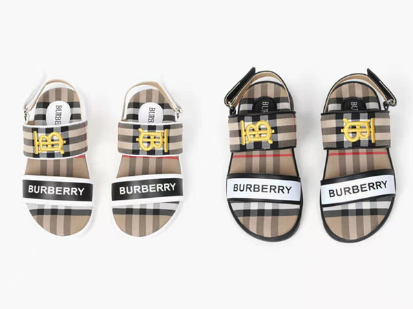 kid shoe beach luxury designer shoe baby boy shoe athletic white color 2020 new little girl beach sandals slippers 9c-3y send with box