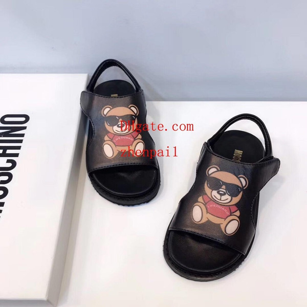 2019 Summer Girls boys Sandals Thick bottom Beach Shoe for kids