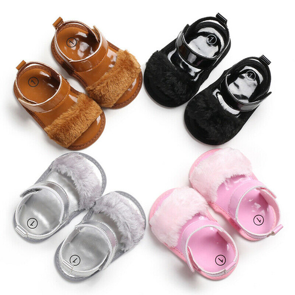 Toddler Newborn Baby Girl Sandals Summer Soft Crib Shoes Anti-slip Prewalker 0-18M