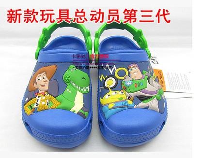 Wholesale-Free shipping, wholesale toy block 3 d block plane garden shoes children's sandals, slippers boys and girls