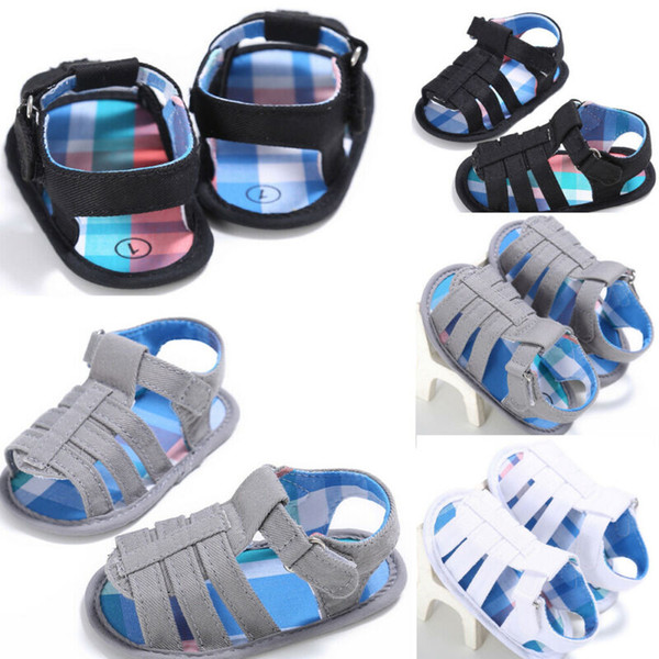 2019 New Hot Sale Baby Infants Boys Girls Hollow Summer Sandals Prewalker Soft Sole Crib Shoes