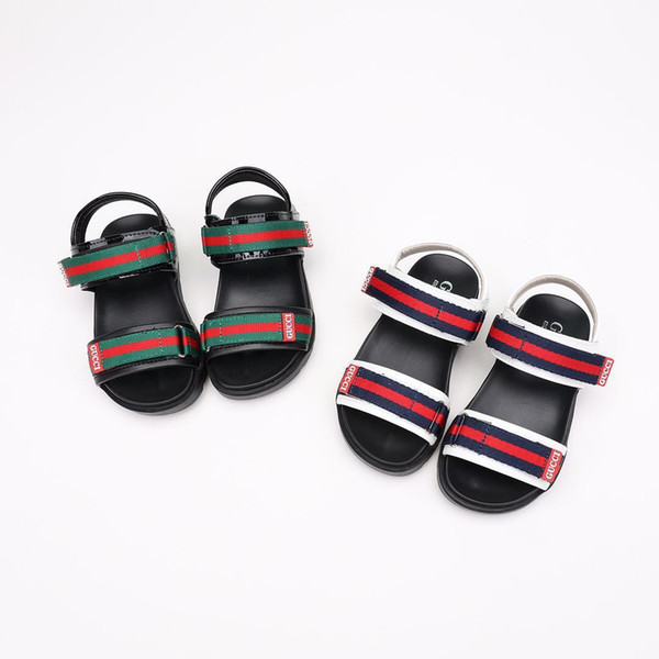 Children Sandals 2018 Summer New Pattern Korean Children's Shoes Magic Soft Bottom Rubber Non-slip Small Princess Single Shoe