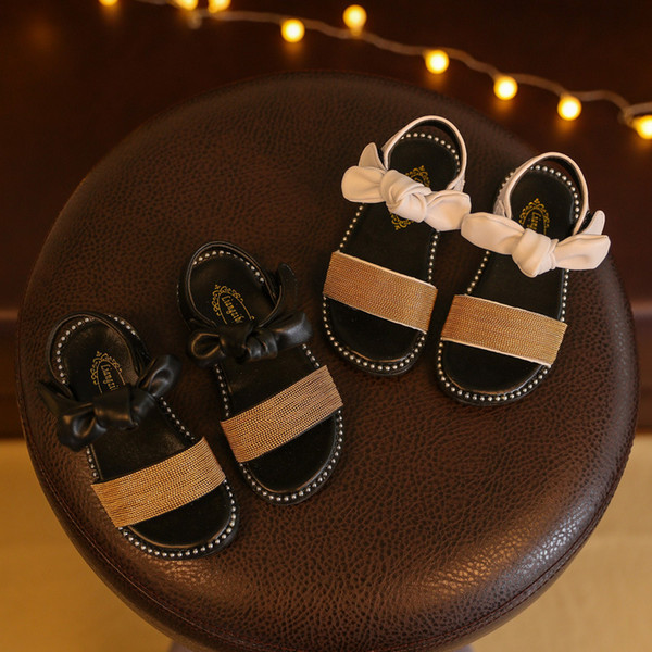 Designer Summer Kids Shoes Girls Sandals High Top Quality Baby Girl Sneakers Toddler Beach Shoes For Children Sale
