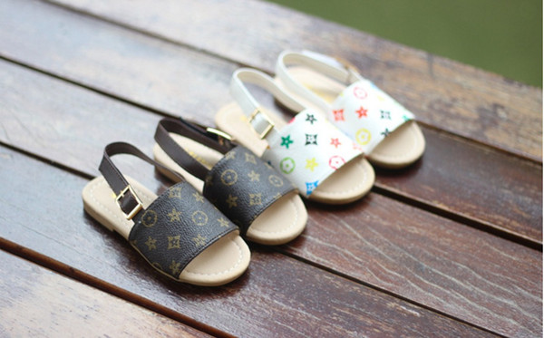 2018 Summer Boys and girls sandals baby shoes toddler slippers soft bottom children shoes Korean version shoes kids