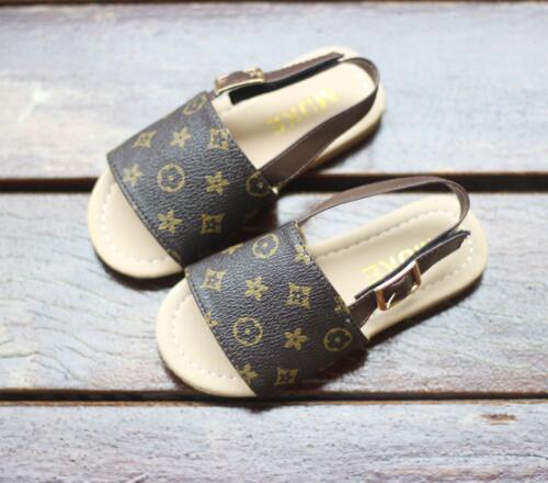 Summer Boys and girls sandals baby shoes toddler slippers Cow Muscle outsole fashion kids sandals shoes