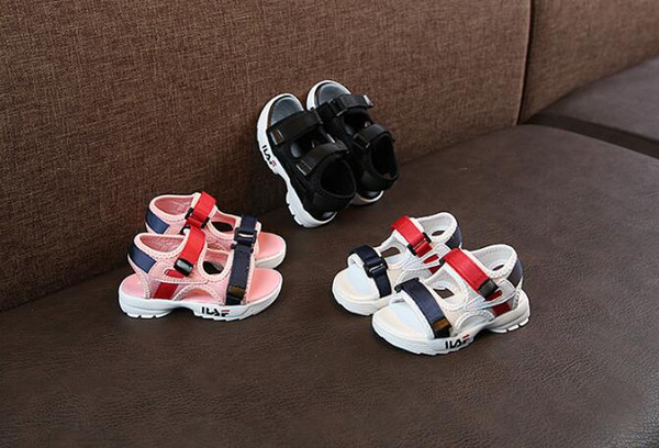 fashion Designer Kids Shoes Toddler Summer Sandal Children Sneakers Soft breathable Comfortable Baby Boys Girls Kid Beach Shoes