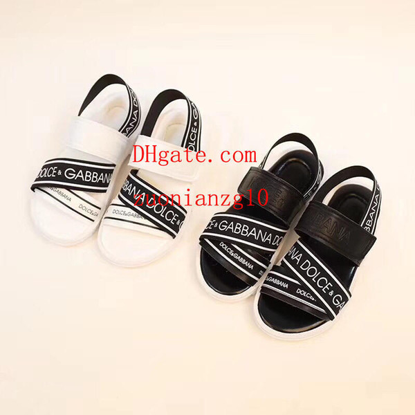 Summer fashion new open toe children's beach sandals boy and girl simple style non-slip soles