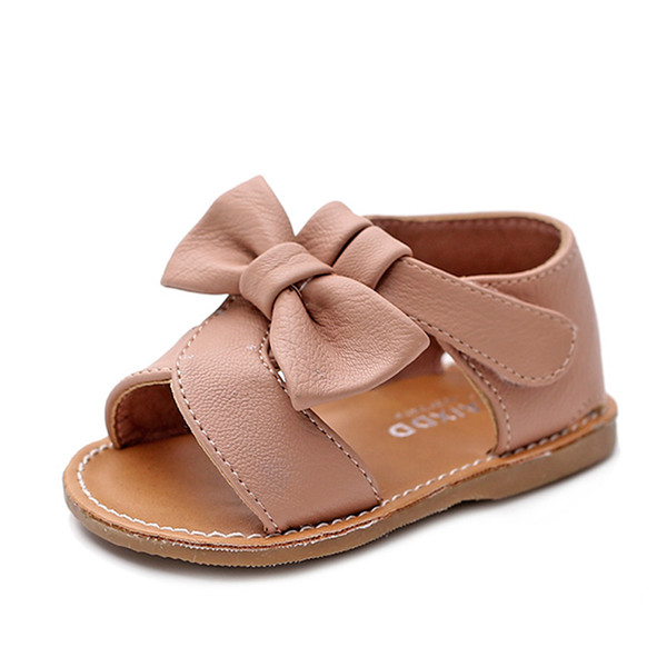 hot sell summer double tassel Genuine Leather Baby moccasins child Summer girls boys sandals baby shoes soft sole sandals
